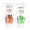 Globus Naturals Brightening & Anti Acne Aloe Vera Neem Tulsi & Kesar Chandan Face Wash Combo (2 Pcs)