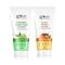 Globus Naturals Acne & Oil Control Aloe Vera Neem Tulsi & Glow Ubtan Face Wash Combo (2 Pcs)