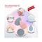 Majestique Facial Cleaning Sponge With Cut Makeup Sponge - (2Pcs)