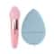 Majestique Facial Cleaning Sponge With Cut Makeup Sponge - (2Pcs)