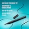Lakme Eyeconic Pro Brush Eyeliner - Black (1.2ml)