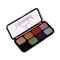 Half N Half Moondust 8 Color Glitter Eyeshadow Makeup Palette - Shade C (12g)
