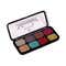 Half N Half Moondust 8 Color Glitter Eyeshadow Makeup Palette - Shade D (12 g)