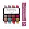 Half N Half Moondust 8 Color Glitter Eyeshadow Makeup Palette - Shade D (12 g)