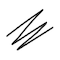 Matt Look Single Stroke Super Glide Eyeliner Kohl Kajal - Metallic Black (1.3g)