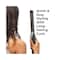 WINSTON 25mm Hair Curling Tong Professional Hair Curler LED Temperature Control - Grey (1Pc)