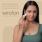 WINSTON 2 In 1 Rechargeable Face & Eyebrow Trimmer for Women - Blue