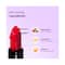 Plum Butter Creamy Matte Lipstick with Shea Butter & Rosehip Oil - 123 Pinkadoodle (4.2g)