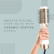 WINSTON Blow Drying Brush With Adjustable Temperature Setting 1200W - Pink (1Pc)