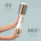 WINSTON Blow Drying Brush With Adjustable Temperature Setting 1200W - White (1Pc)