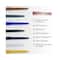 Half N Half One Stroke Defining Auto Eyeliner Kohl Kajal - 04 Metallic Black (0.3g)