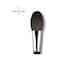 Europe Girl 130 Powder Brush - Black & Silver