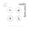 Nails Our Way Swift Dry Nail Enamel - Mint to Be (10 ml)