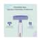 Sirona Reusable Bikini Hair Removal Razor For Women - White, Blue