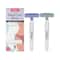 Sirona Reusable Bikini Hair Removal Razor For Women - White, Blue, Grey (2 Pcs)
