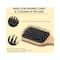 Bronson Professional Paddle With Strong & Flexible Nylon Bristles Wooden Hair Brush