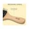 Bronson Professional Paddle With Strong & Flexible Nylon Bristles Wooden Hair Brush