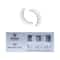 Bronson Professional Pair 6D Long & Natural False Eyelashes - 121 - Black (10 Pairs)