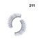 Bronson Professional Pair 6D Long & Natural False Eyelashes - 211 - Black (5 Pairs)