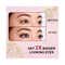 Bronson Professional Long & Natural False Eyelashes - 20 Black