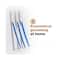 FURR German Blade Reusable Face Razor for Women - Blue, White