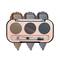 Insight Cosmetics Eyebrow Palette - Multi-Color (6g)