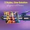 Vega 3 in 1 Mini Hair Styler Mini Hair Straightener Curler & Crimper for Women (VHSCC-06) (549 g)