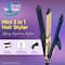 Vega 3 in 1 Mini Hair Styler Mini Hair Straightener Curler & Crimper for Women (VHSCC-06) (549 g)