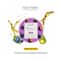 Beauty People The Stripper To The Go Nail Polish Remover Travel Pads - Blueberry (30Pcs)