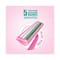 VI-JOHN Feather Touch Twin Blade Shaving Razors - 5 Twin Blade Disposable Razors