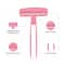 VI-JOHN Feather Touch Bikini Line Trimming Razor - Pink