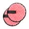 Bronson Professional Reusable Makeup Remover Cleansing Pads - Pink (2 Pcs)