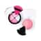 Bronson Professional Pizza Puff Triangle Makeup Beauty Blender Sponge Powder Puff - Black (2pcs)