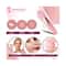 Majestique Makeup Foundation Brush with Mushroom Puff (2 pcs)
