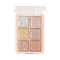 MARS 6 Shade illuminating Highlighter And Blusher Palette - 03 Shade (12 g)