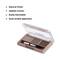 Lamel The Brow Bar Eye Shadow Palette - 401 Mid Brown (4.5 g)