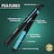 Ikonic Me 2 In 1 Straight and Curl Slim - Black