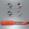 Ikonic Me 2 In 1 Straight and Curl Wide - Orange