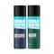 Bombay Shaving Company Desire & Noir Combo Deodorant Spray For Men (Pack of 2)