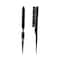 VEGA Professional Teasing Hair Brush with 100 % Boar Bristles VPPHB-07 - Black (25 g)