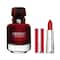 Givenchy L'interdit Gift Set (Eau De Parfum 50ml + Le Rouge Deep Velvet N37)