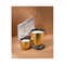 Seva Home Heirloom Classic Bloom Gold Candle (2 Pcs)