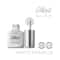Renee Cosmetics Glitterati Nail Paint - White Sparkle (10 ml)