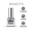 Renee Cosmetics Glitterati Nail Paint - Silver Confetti (10 ml)