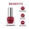 Renee Cosmetics Metallicious Nail Paint - Christmas Red (10 ml)