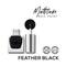 Renee Cosmetics Mattitude Nail Paint - Feather Black (10 ml)