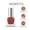 Renee Cosmetics Hyper Gel Nail Paint - Cinnamon Red (10 ml)