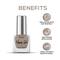 Renee Cosmetics Hyper Gel Nail Paint - Hazy Grey (10 ml)