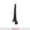 Vega Hair Clip Black Pack of 2 (22 g)