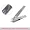 Vega Small Nail Clipper Silver Pack of 2 (VC2SNC-01) (22 g)